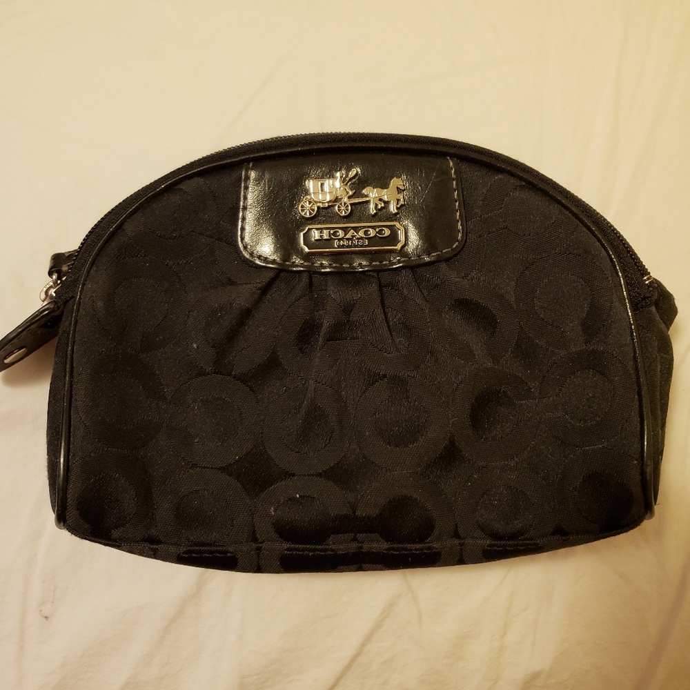 Small Coach Makeup Bag